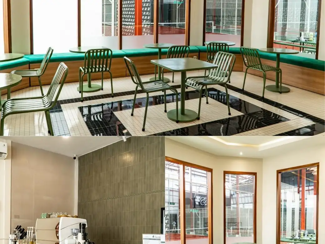 Inside Emerald Padel Club